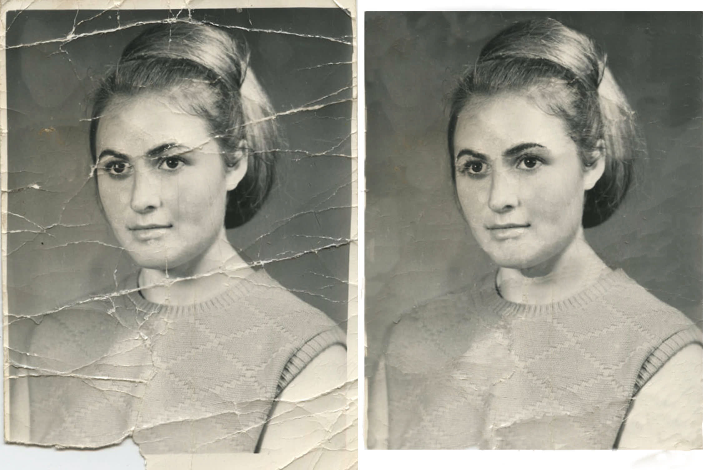 ai restore old photo