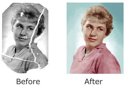 ai restore old photo