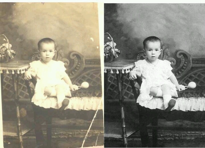 ai restore old photo