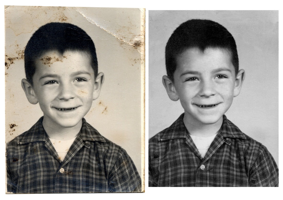 ai restore old photo