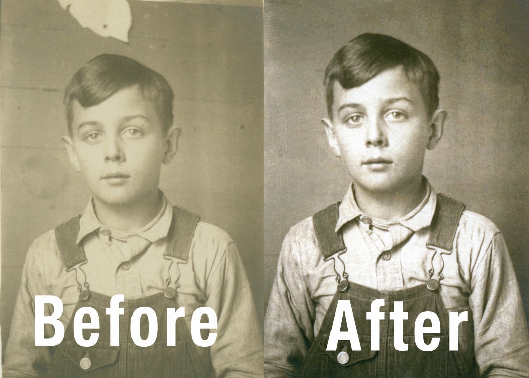 ai restore old photo