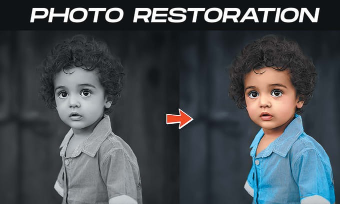 ai restore old photo