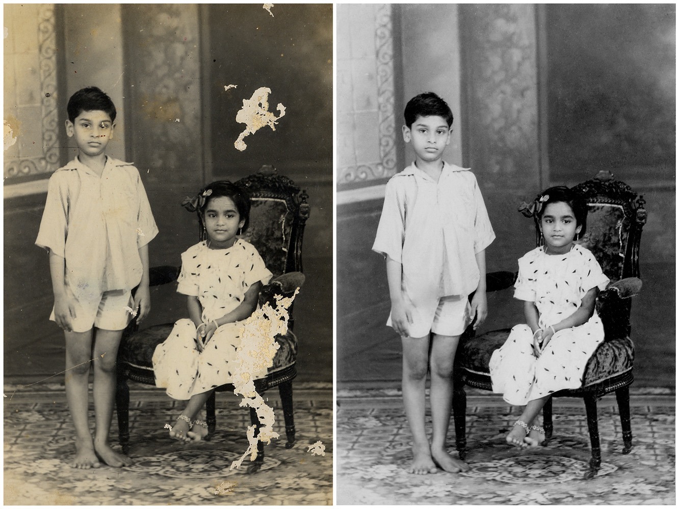 ai restore old photo
