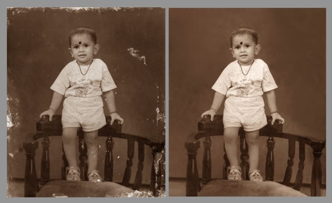 ai restore old photo