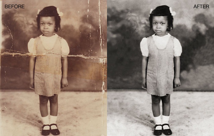 ai restore old photo