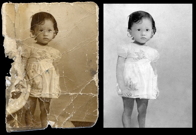 ai restore old photo