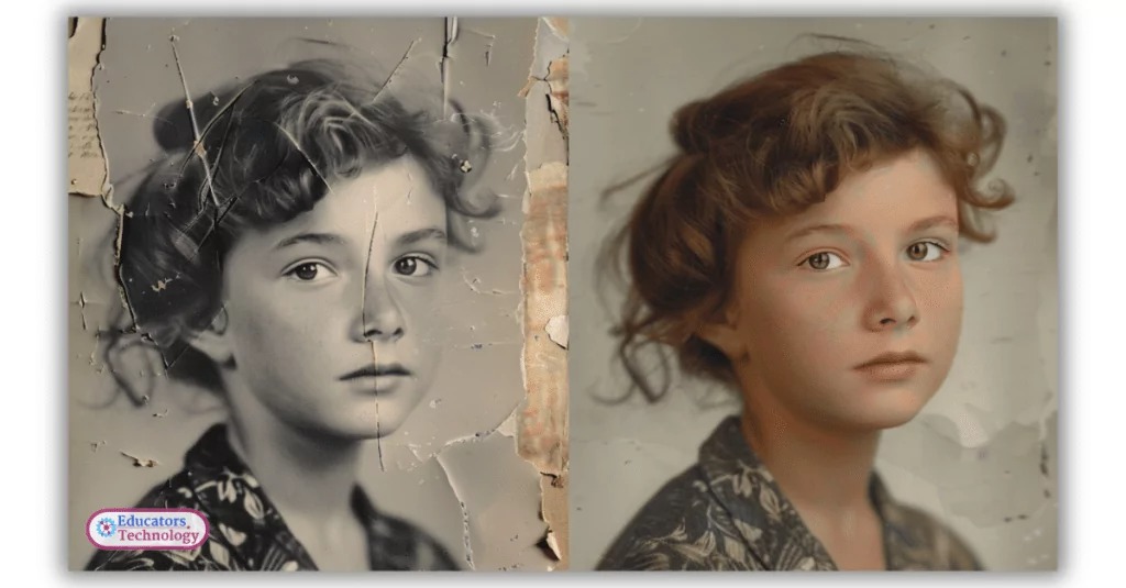 ai restore old photo