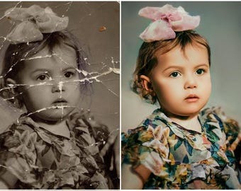 ai restore old photo