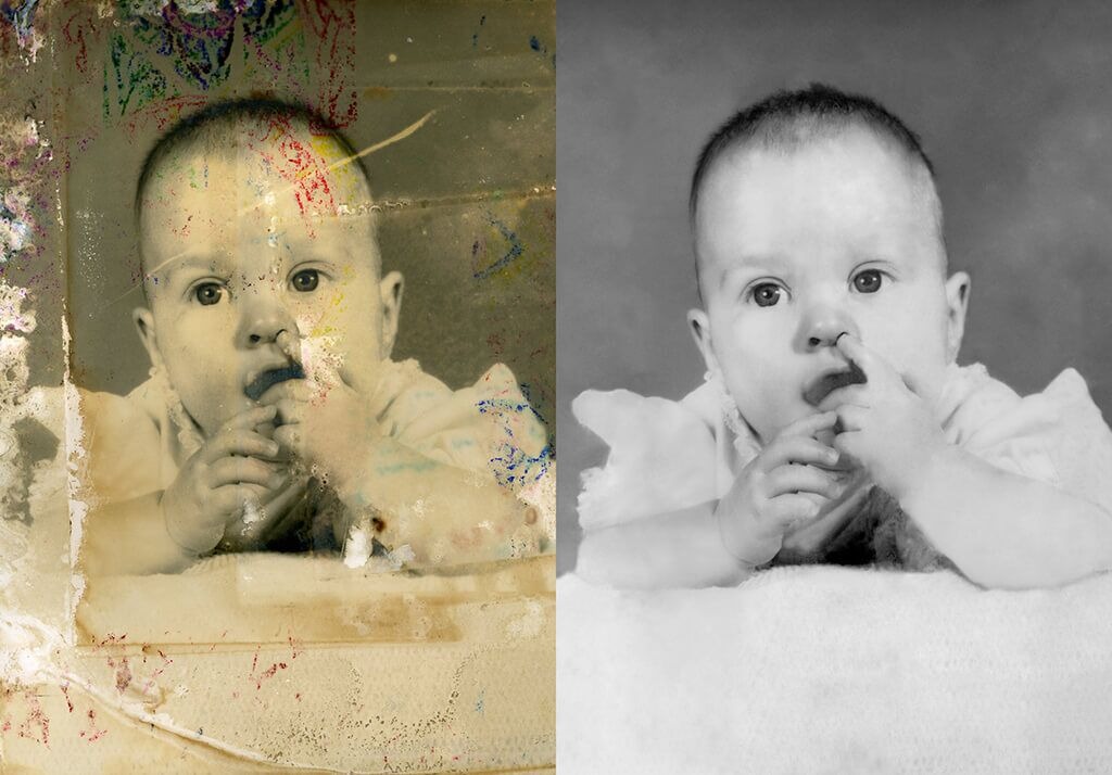 ai restore old photo
