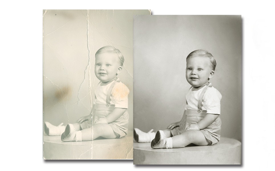 ai restore old photo
