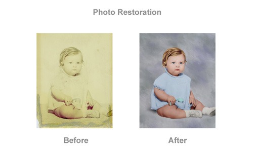 ai restore old photo