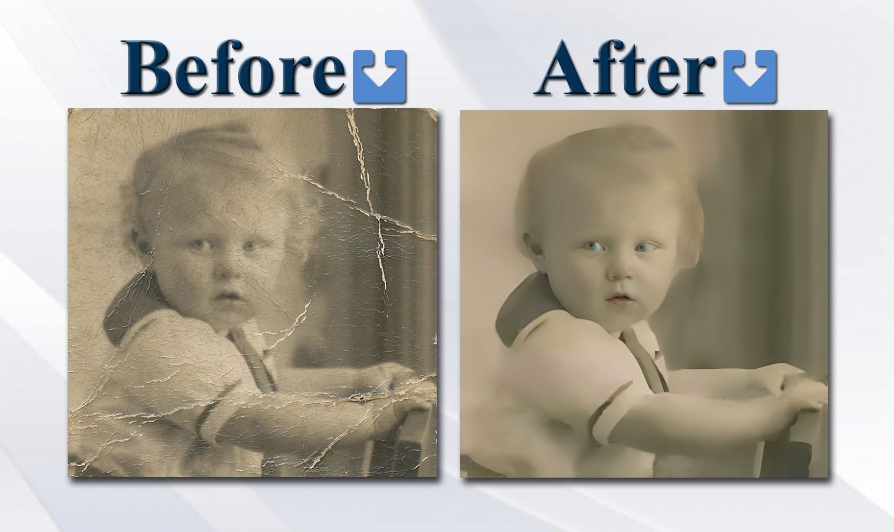 ai restore old photo