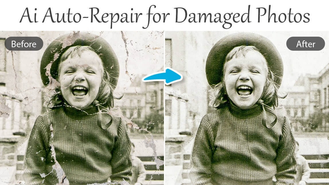 ai restore old photo
