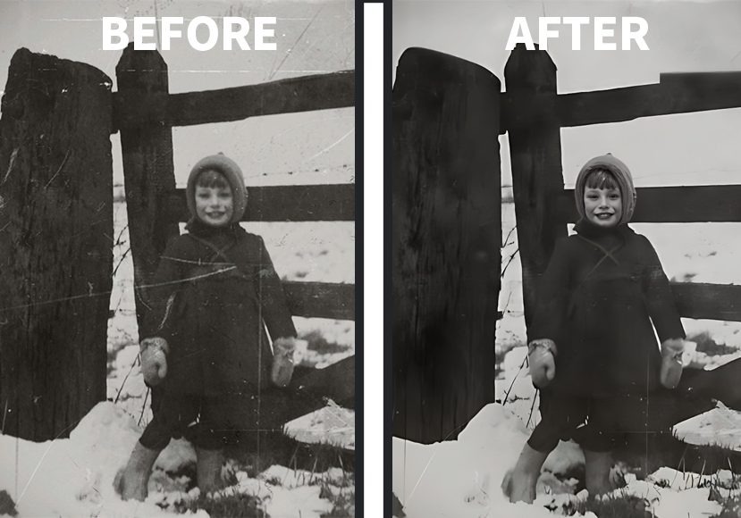 ai restore old photo
